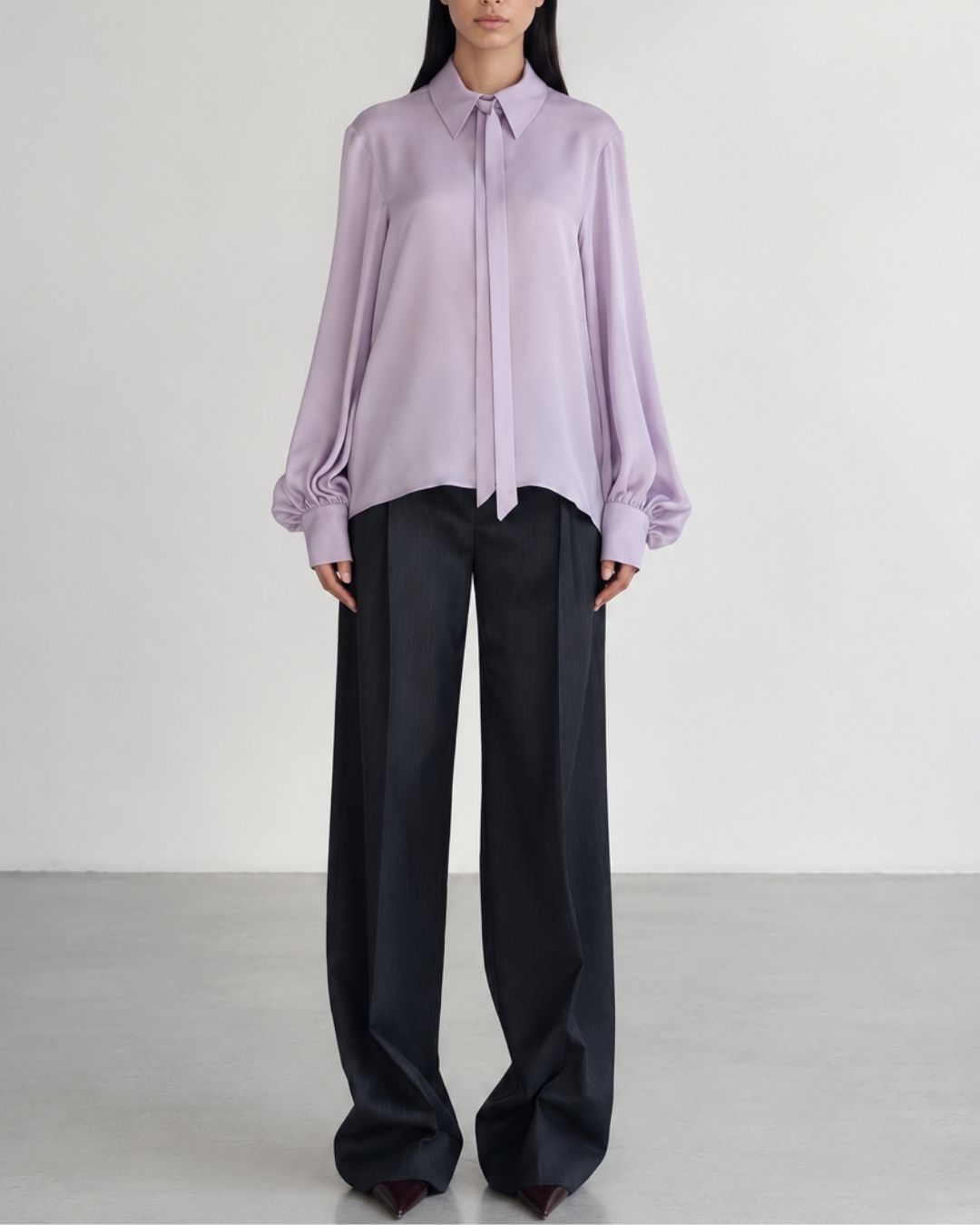 EVIE SILK SHIRT