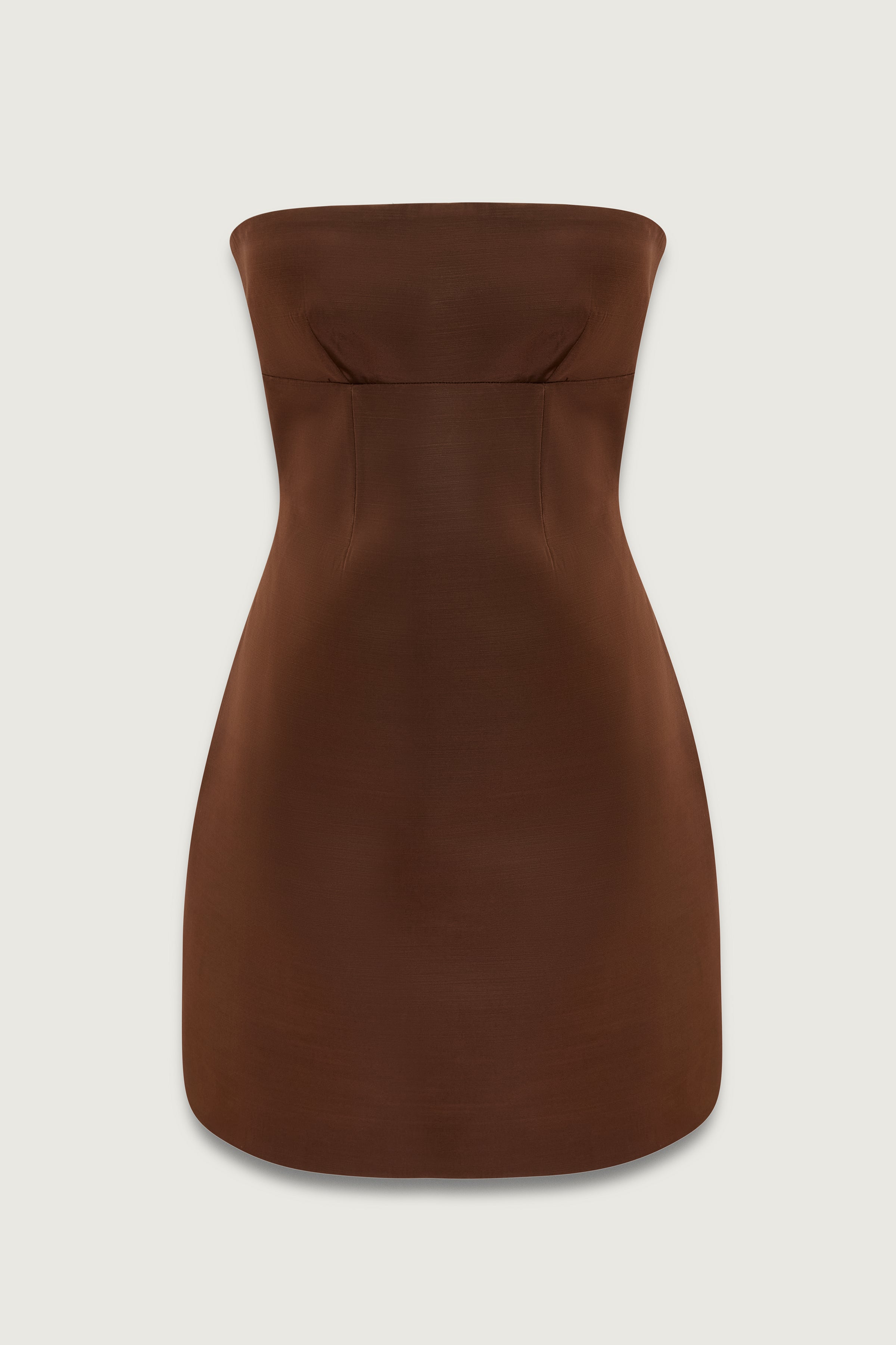LIV DRESS BROWN