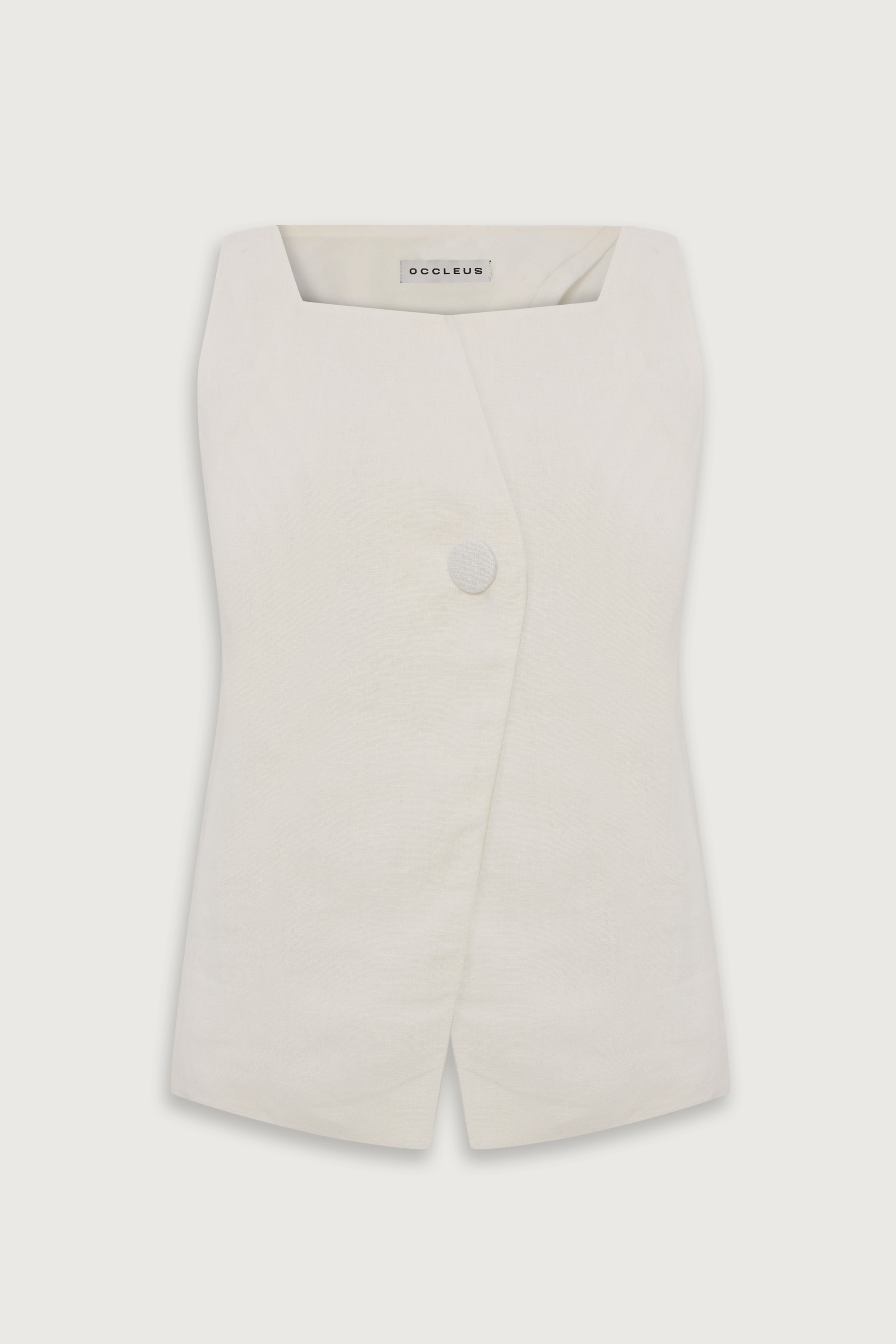 AUGUST VEST WHITE