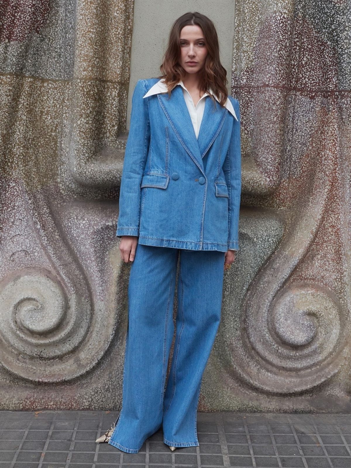 BIANCA BLAZER IN DENIM