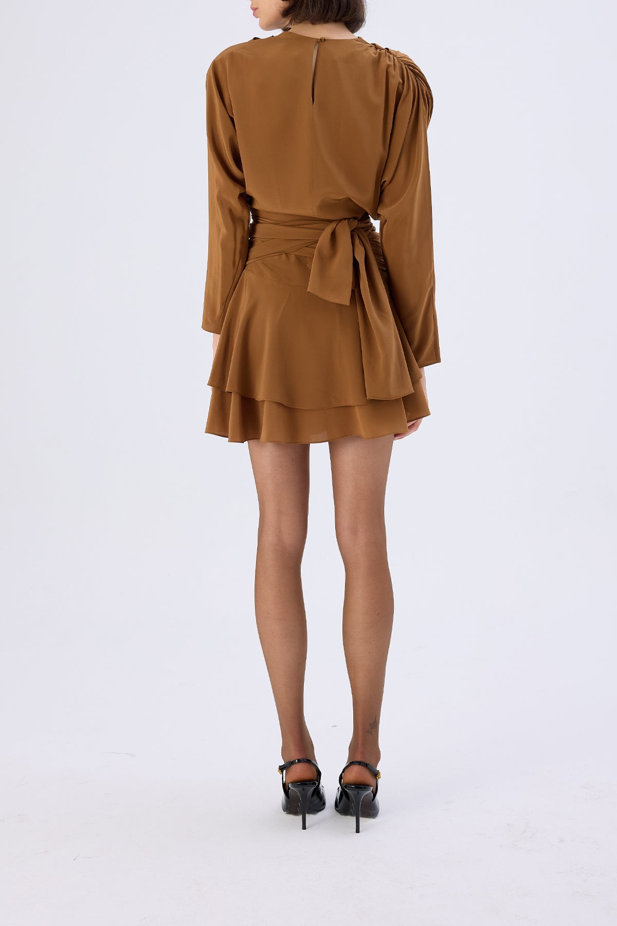 JANIS DRESS CINNAMON